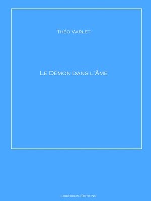 cover image of Le Démon dans l'Âme